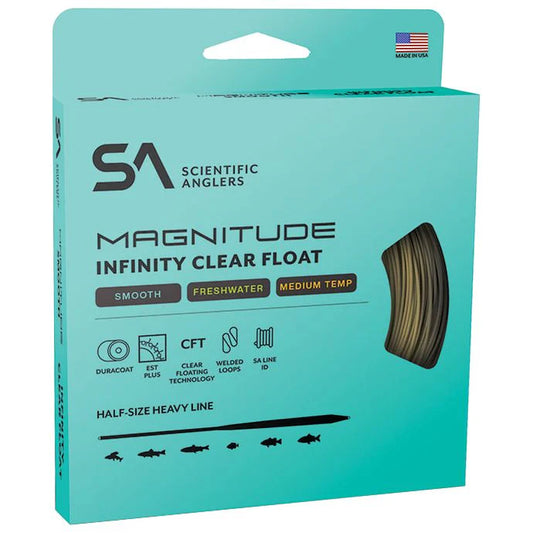 Scientific Anglers Magnitude Smooth Infinity Clear Float Head