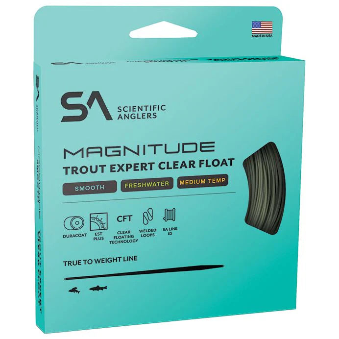 Scientific Anglers Magnitude Smooth Trout Expert 10' Clear Float Tip