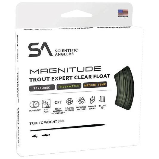 Scientific Anglers Magnitude Textured Trout Expert 10' Clear Float Tip