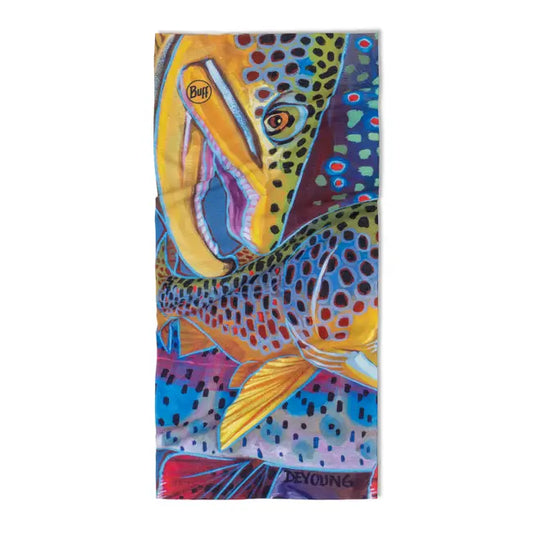 Buff CoolNet UV Trout Confetti