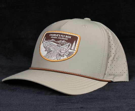 CFB Tech Rope Hat, Tan with Underwood Logo