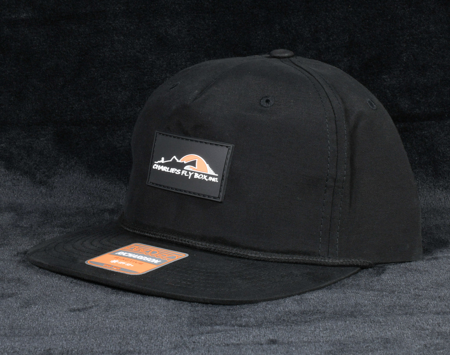 CFB Active Hat, Black with Rubberized Logo Patch