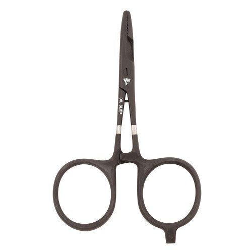 Dr. Slick Black Scissor Clamp, 4 inch Straight