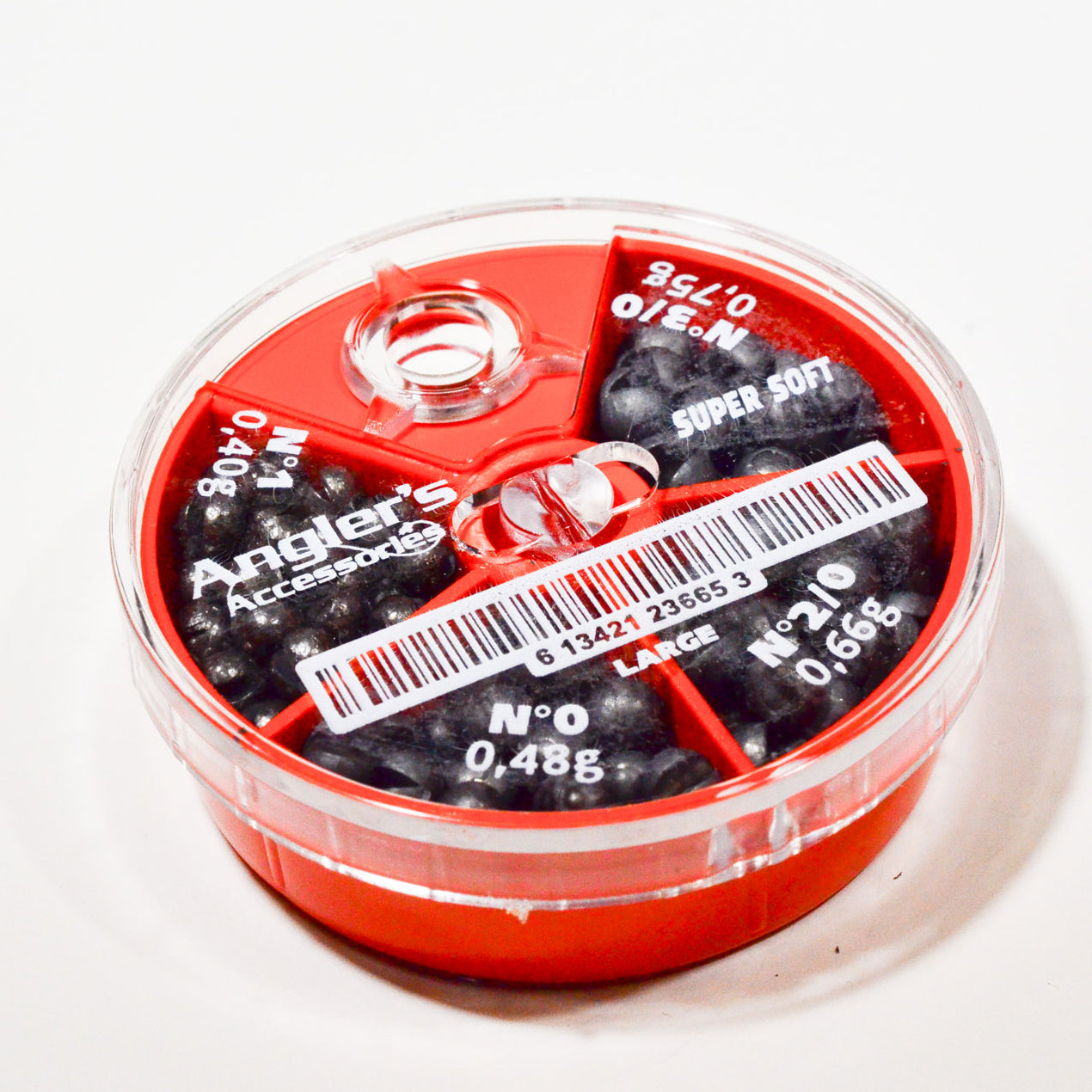 Super Doux Lead Shot Selector Pack, 4 Compartment