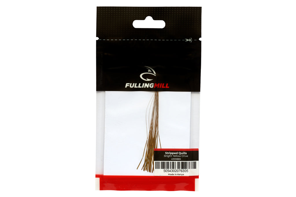 Fulling Mill Stripped Peacock Quill