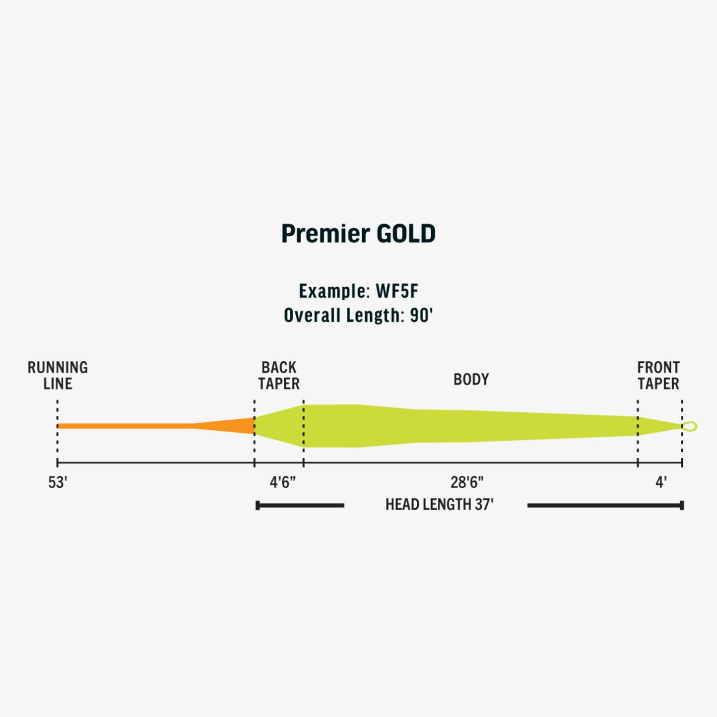 Rio Premier Gold Max Fly Line