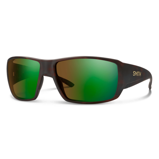 Smith Guide's Choice Matte Tortoise Frame w/ChromaPop Brown-Green Mirror