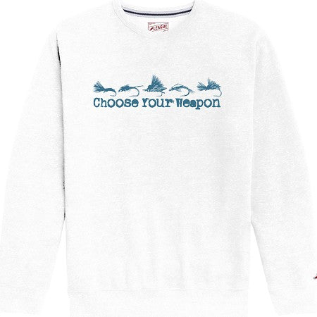 Charlie's Fly Box Crew Neck Sweatshirts