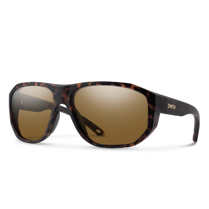 Smith Outrigger Matte Tortoise + ChromaPop Glass Polarized Brown Lens