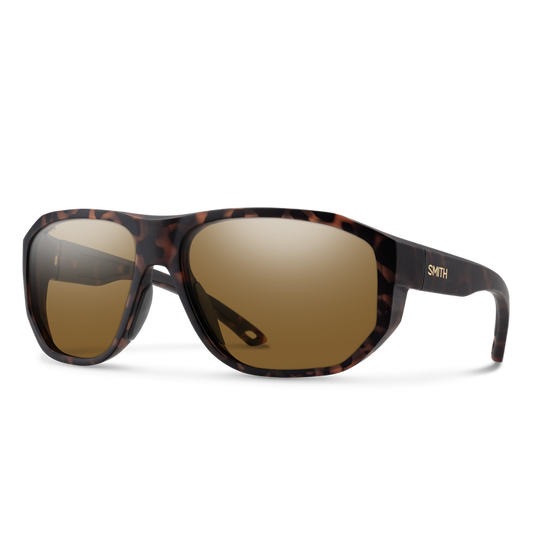 Smith Outrigger Matte Tortoise + ChromaPop Glass Polarized Brown Lens