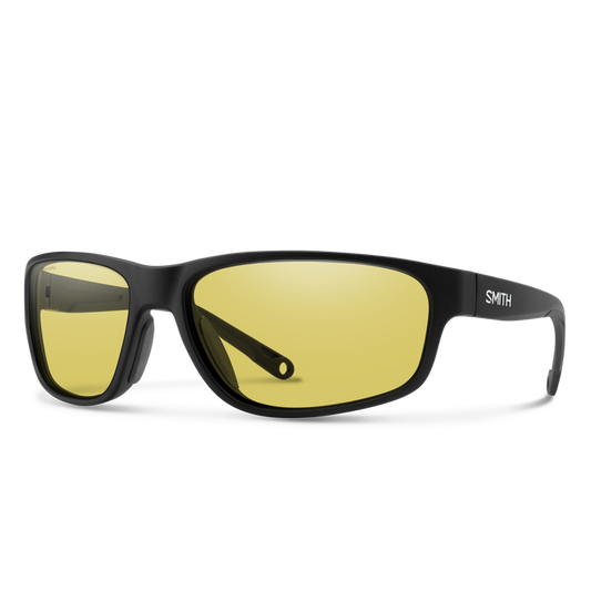 Smith Redding 2 Matte Black + ChromaPop Glass Polarized Low Light Yellow Lens
