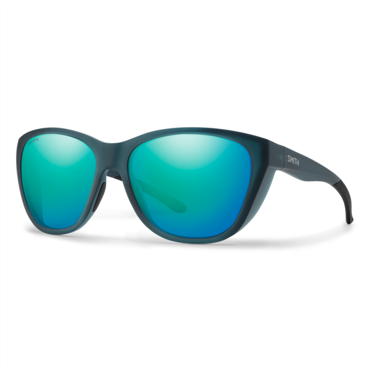 Smith Shoal Matte Pacific Crystal + ChromaPop™ Glass Polarized Opal Mirror