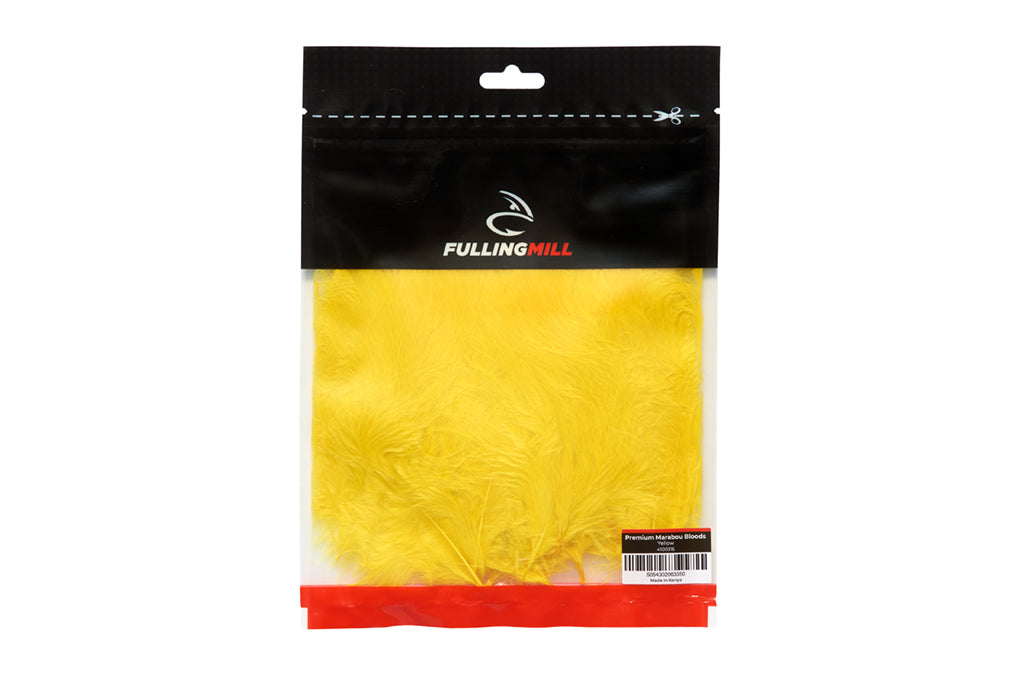 Fulling Mill Premium Marabou Blood Feathers