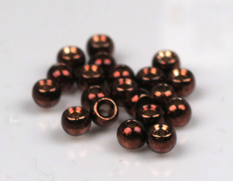 Plummeting Tungsten Beads, (radiant metallic colors)