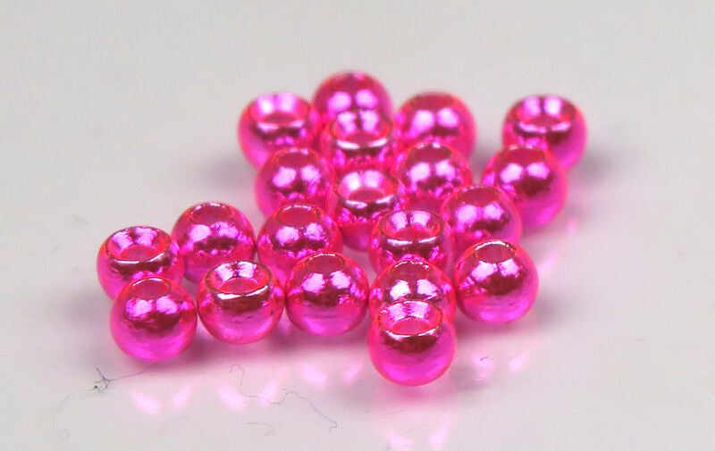 Plummeting Tungsten Beads, (radiant metallic colors)